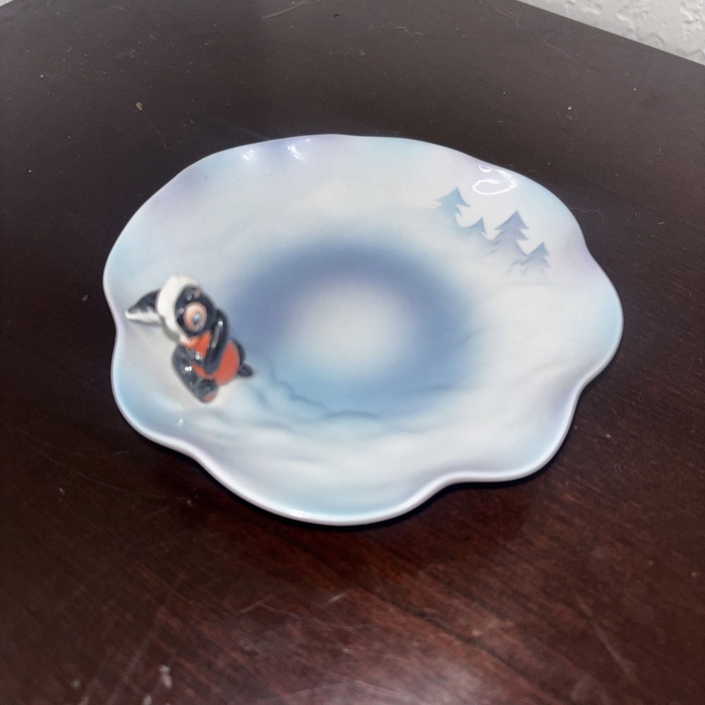 Franz Porcelain Bambi Flower‎ Saucer